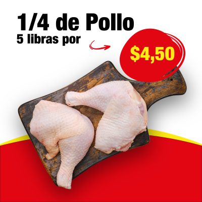 Promo Canchera Cuartos de Pollo