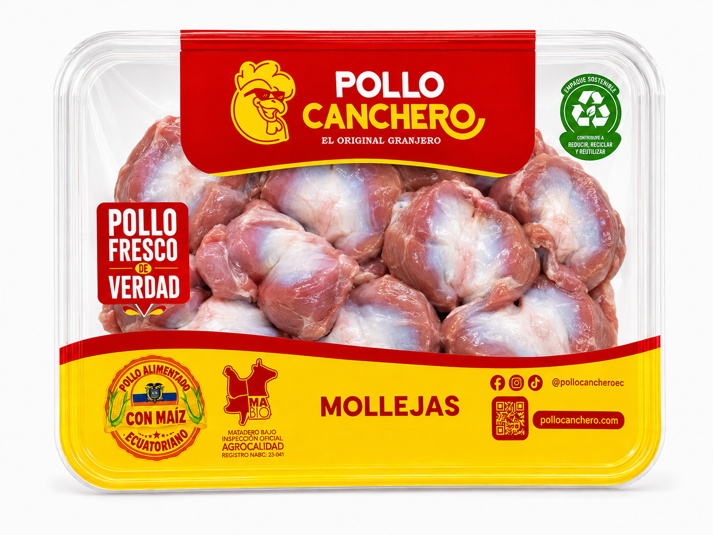 Mollejas en bandeja - 1kg