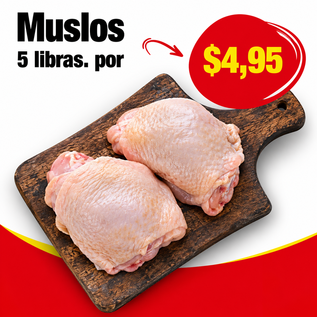 Muslos - 5 lbs