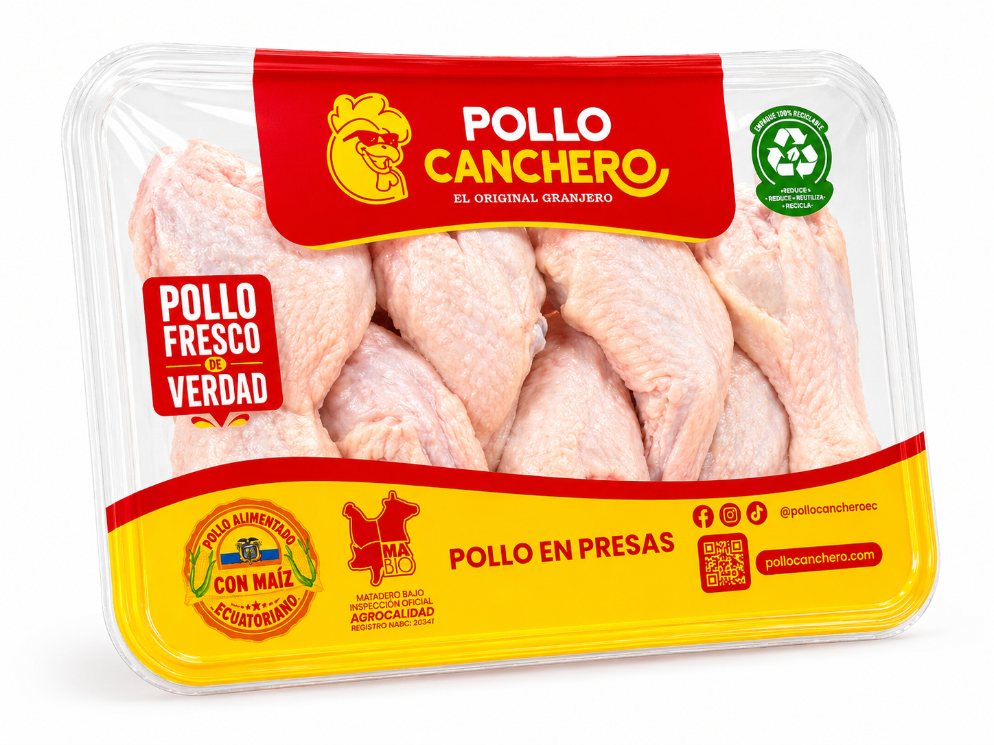 Alitas en bandeja - 1 kg