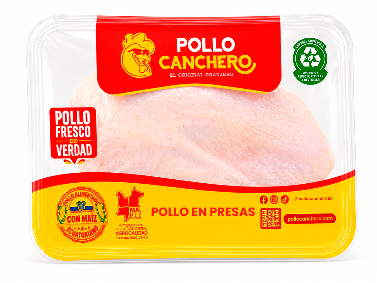 Pechuga completa en bandeja - 1kg