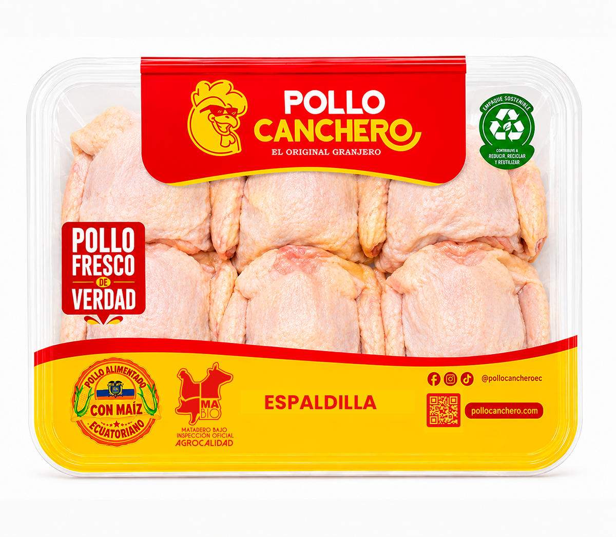 Espaldillas en bandeja - 1kg