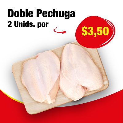 Doble Pechuga - 2 Unid.