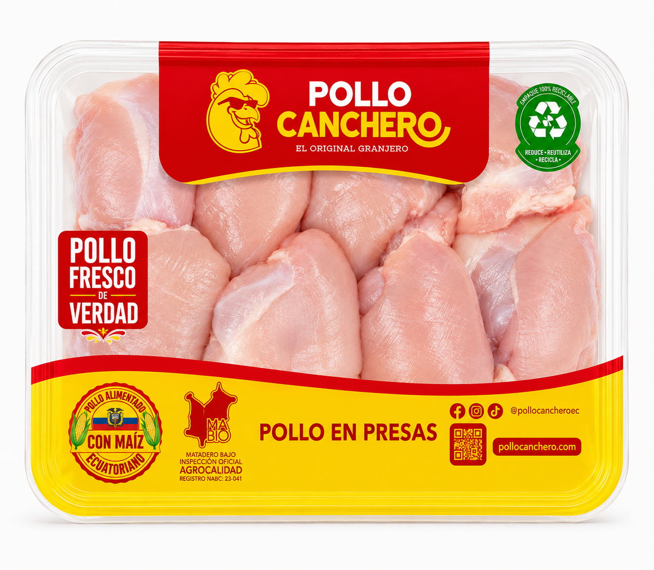 Filete de Muslo en bandeja - 1kg