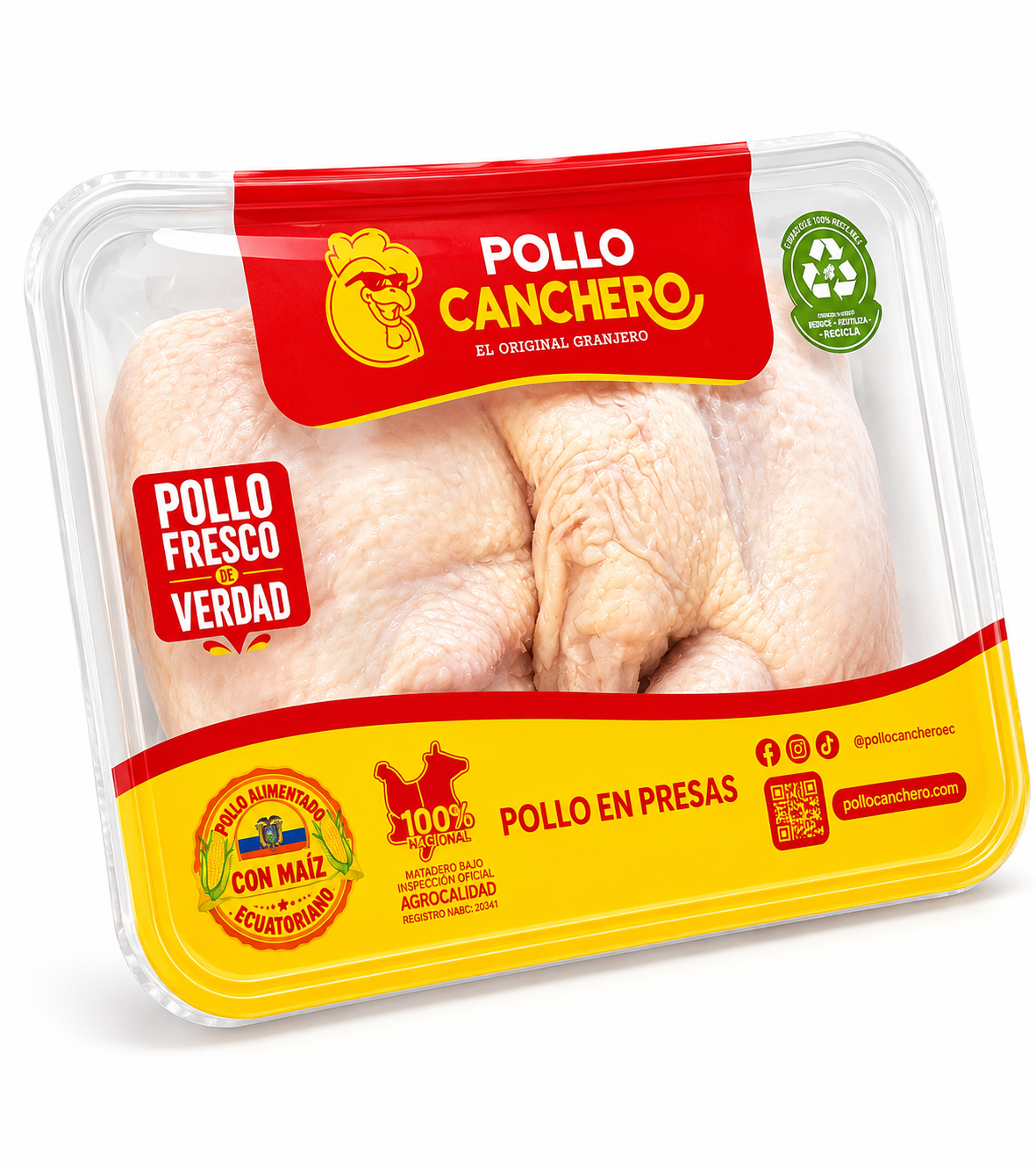 Cuartos (pierna/muslo) en bandeja - 1kg