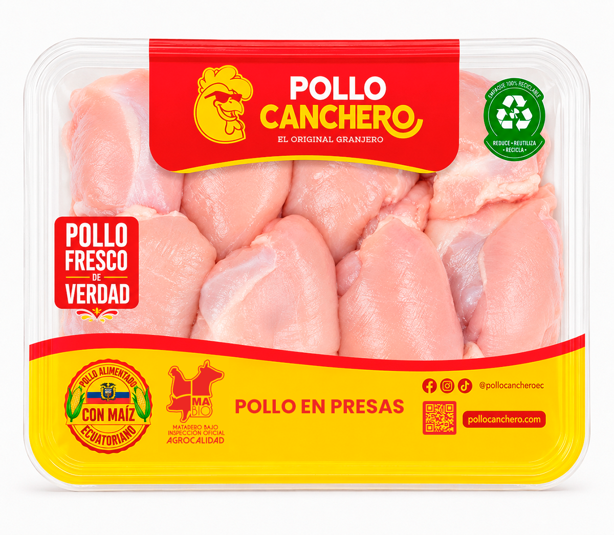 Filete de Muslo en bandeja - 1kg