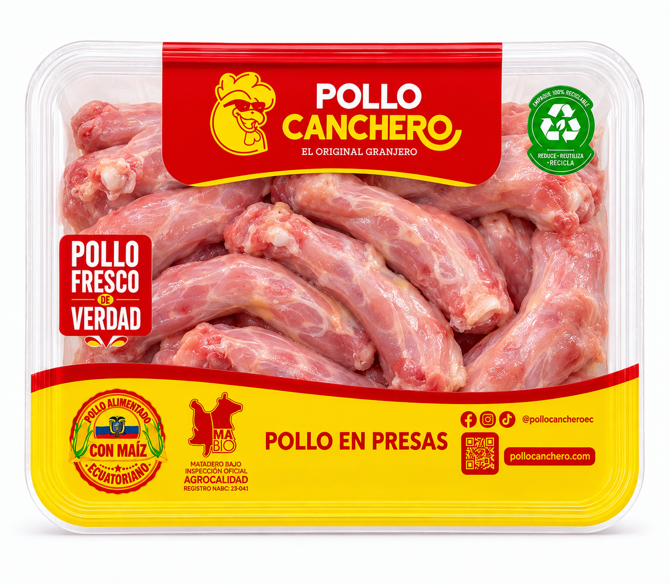 Cuellos en bandeja - 1kg