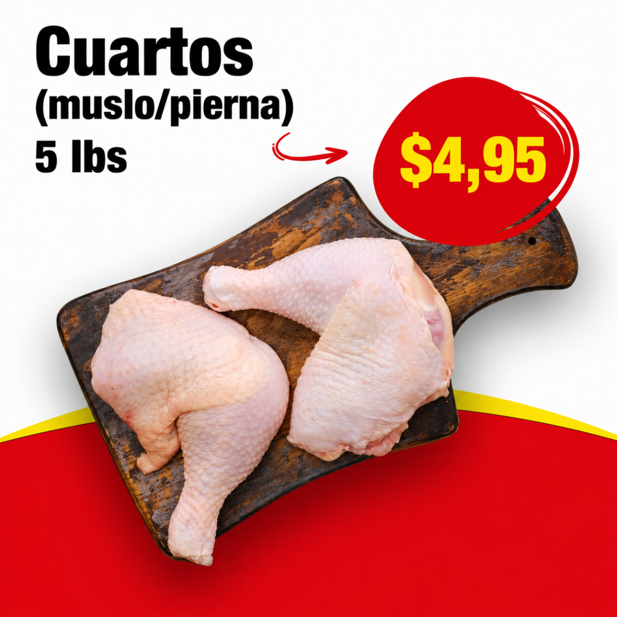 Cuartos 5 libras